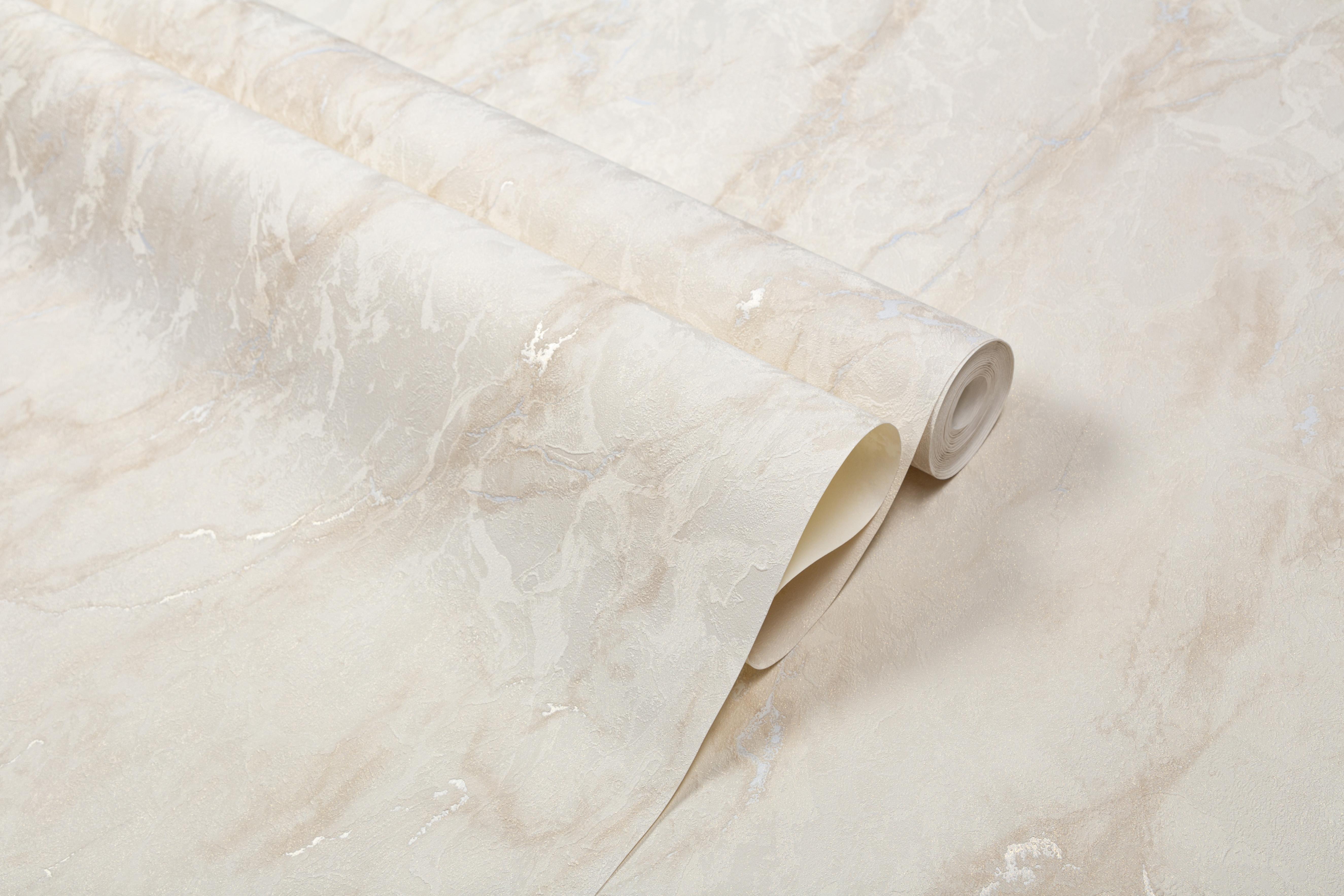 Обои флизелиновые Палитра Carrara FM72054-12 бежевые 1.06x10м